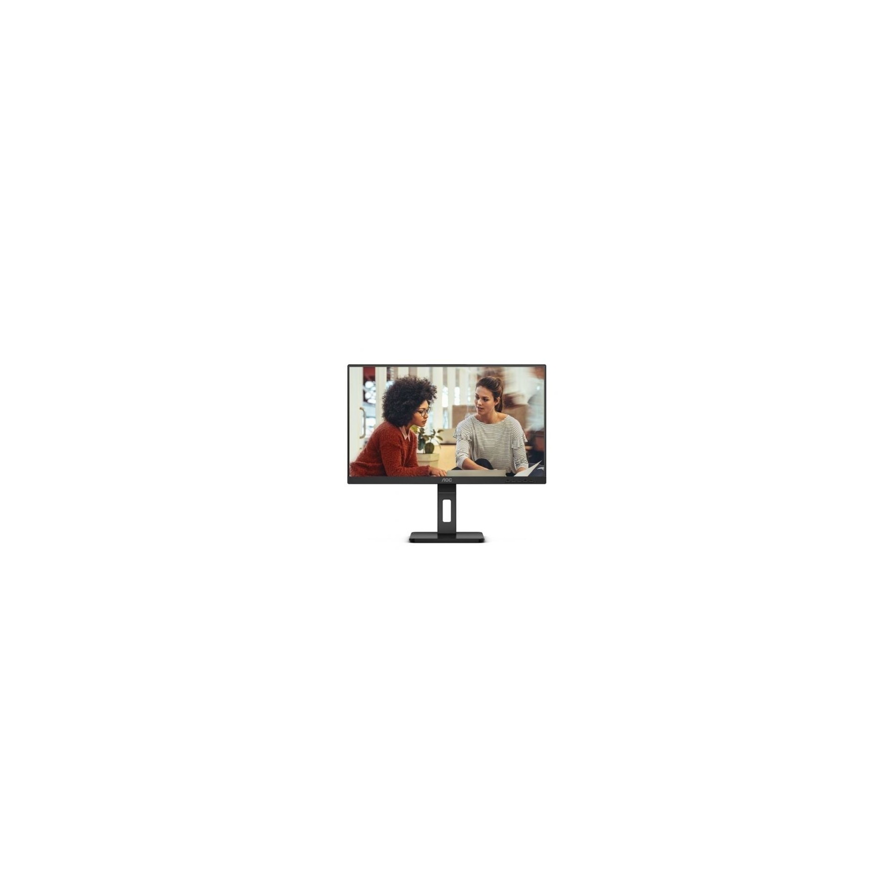 Monitor Aoc 24E3Qaf 23.8"/ Full Hd/ Multimedia/ Negro