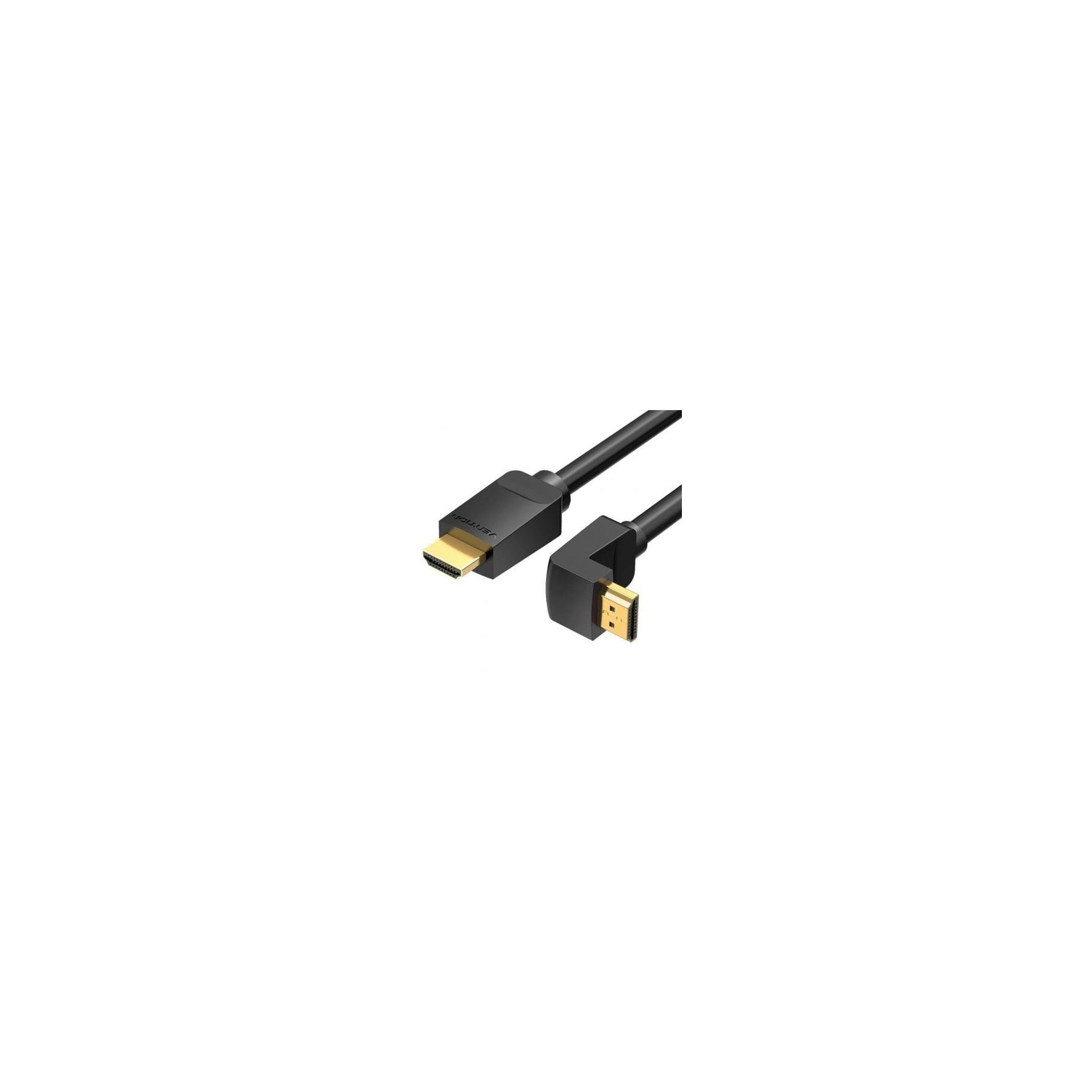 Cable Hdmi 2.0 4K Acodado Vention Aaqbf/ Hdmi Macho Hdmi Mac