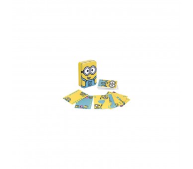 Baraja De Naipes Minions En Caja Metálica