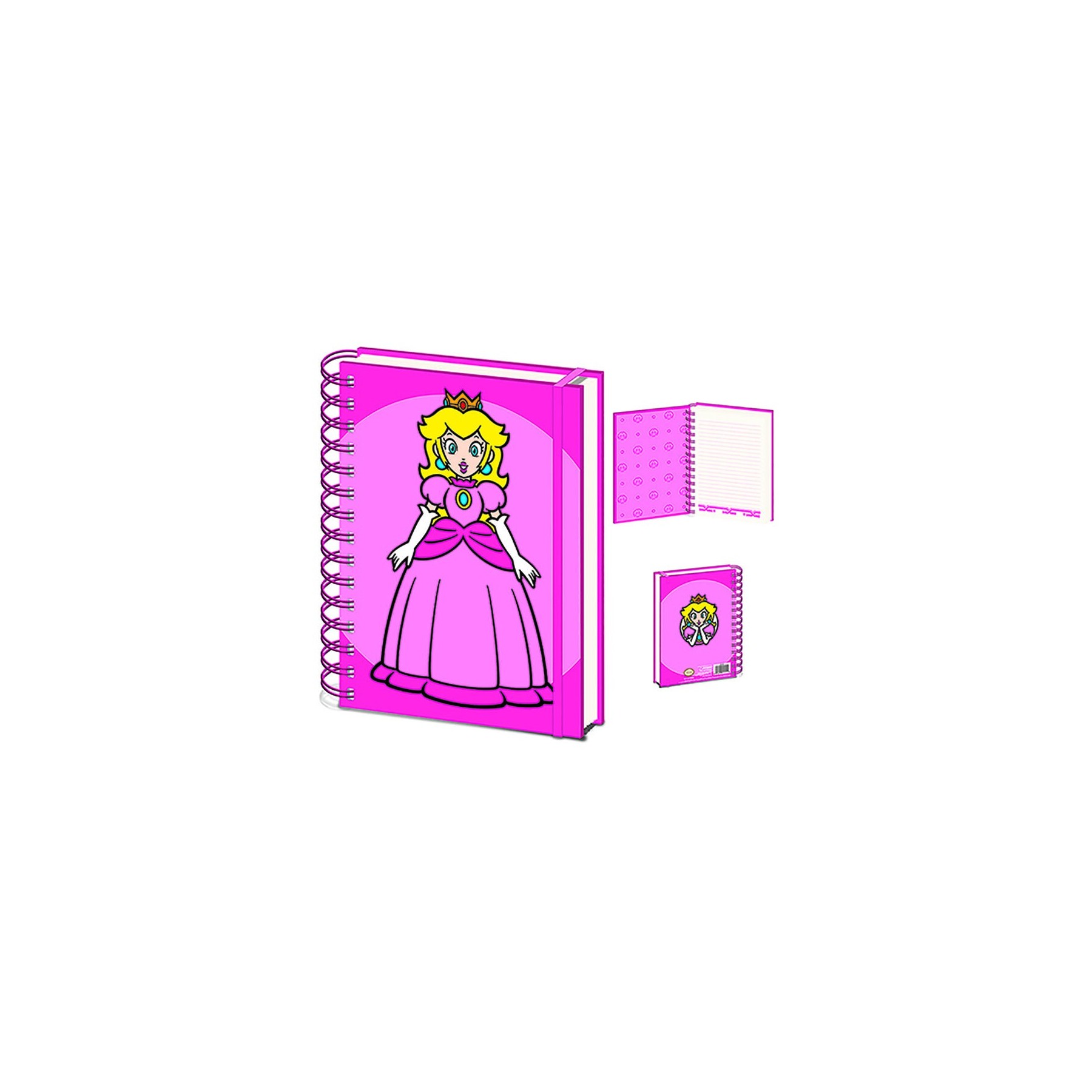 Cuaderno De Espiral A5 Princesa Peach 21 X 15 Cm
