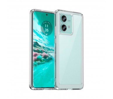 Jc Trasera De Silicona Transparente / Motorola Moto Edge 40