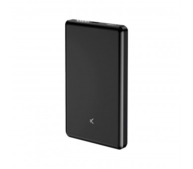 Ksix Bpb5000Mag01Gr Black / Powerbank Inalámbrico 5.000 Mah