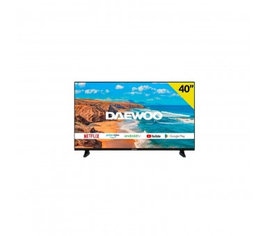 Tv Daewoo 40Pulgadas Led Fhd - 40Dm62Fa - Android Smart Tv