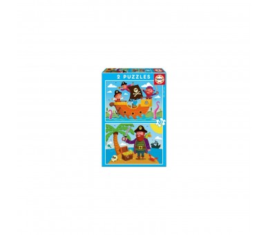 Puzzle Piratas 2X20Pzs