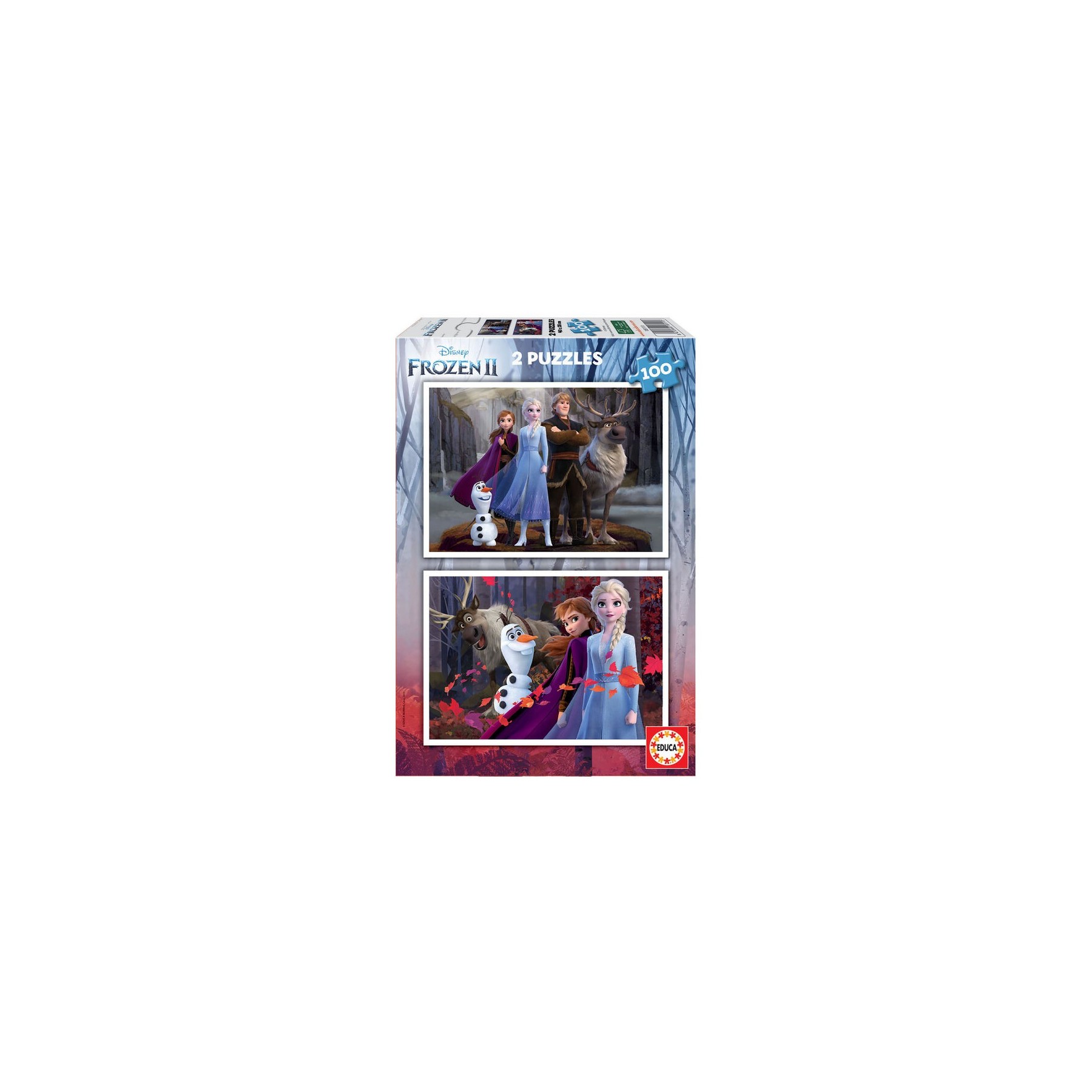 Puzzle Frozen 2 Disney 2X100Pzs