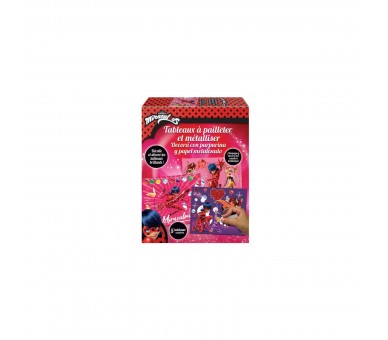 Decora Con Purpurina Y Papel Metalizado Prodigiosa Ladybug