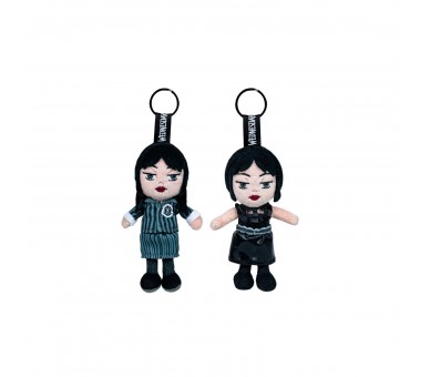 Llavero Surtido Peluche Miercoles 12Cm 12 Unidades