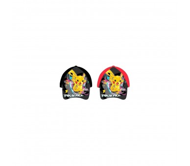 Gorra Pikachu Pokemon Surtido 6 Unidades