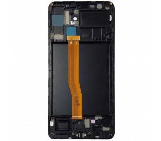 Kit Reparación Pantalla para Samsung Galaxy A7 A750F, OLED, Con Marco Negra