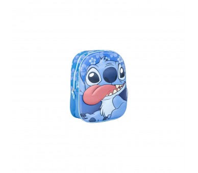 Mochila 3D Stitch Disney 31Cm