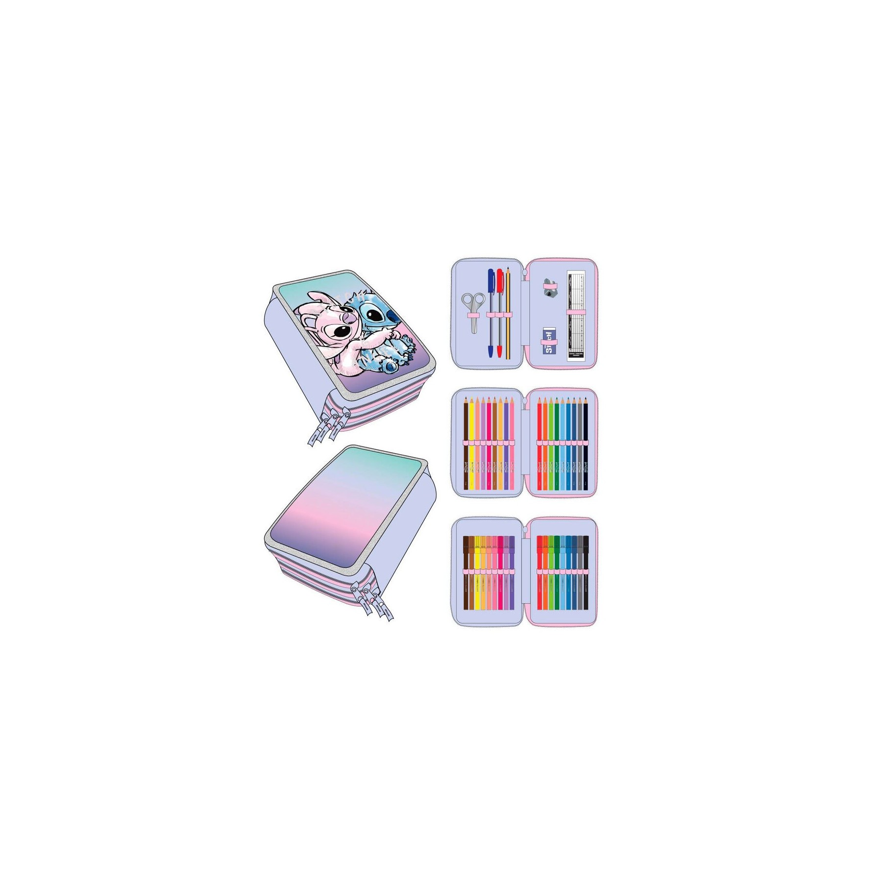 Plumier Stitch Disney Triple