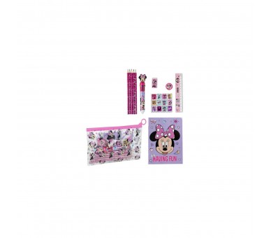 Set Papeleria Los Vengadores Minnie Disney