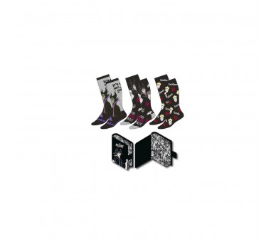 Set 3 Calcetines Villanas Disney Adulto