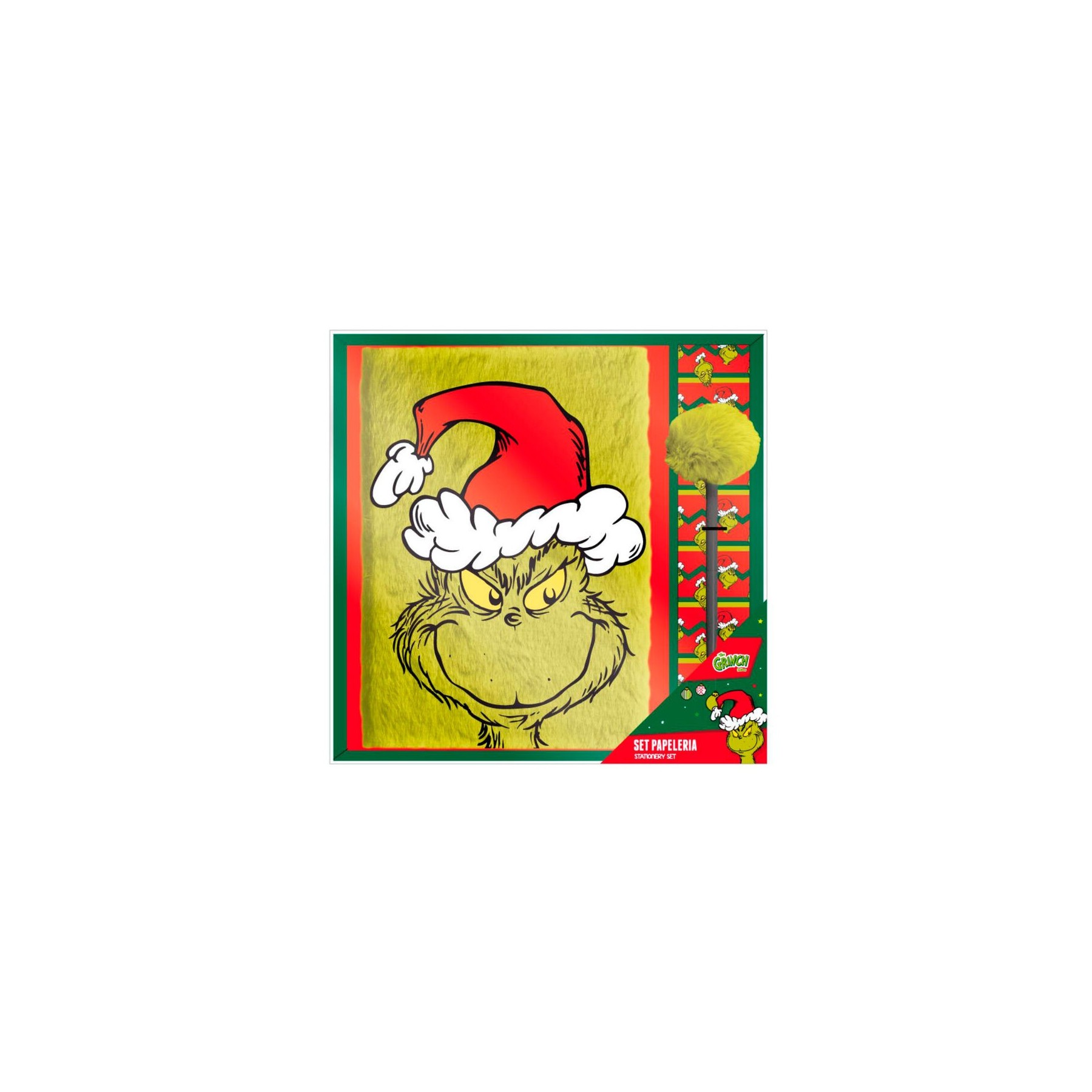 Blister Papeleria Grinch
