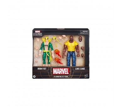 Blister Figuras Iron Fist & Luke Cage Celebrating 65 Years M