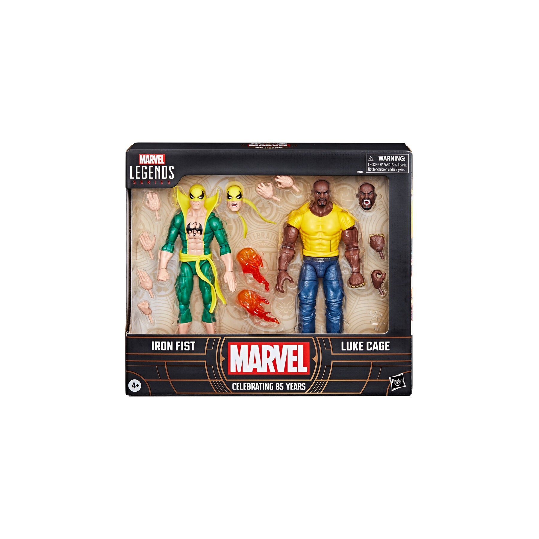Blister Figuras Iron Fist & Luke Cage Celebrating 65 Years M