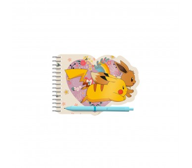 Set Libreta + Boligrafo Flowers Pokemon 6 Unidades
