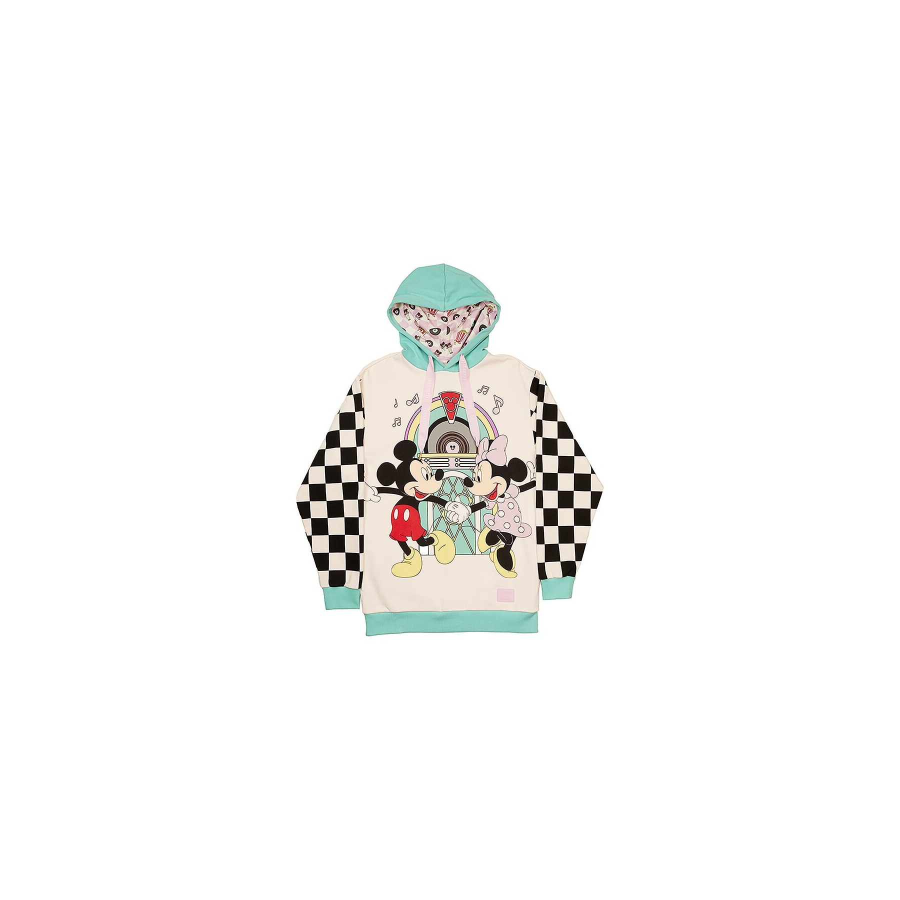 Sudadera L, Unisex Cena Nocturna Mickey & Minnie