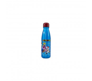 Botella Super Mario Reutilizable Aluminio Infantil 600Ml