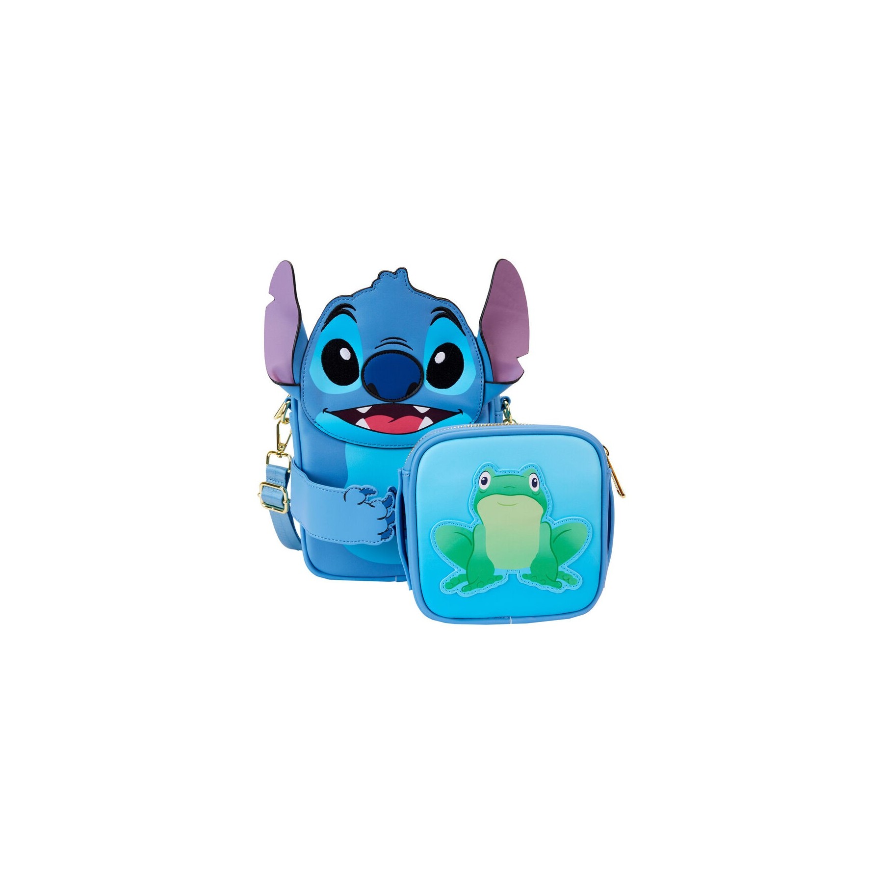 Bolso Bandolera + Monedero Camping Cuties Stitch Disney Loun