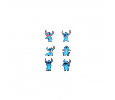 Blind Box Enamel Pin Disney Stitch Surtido 12 Unidades