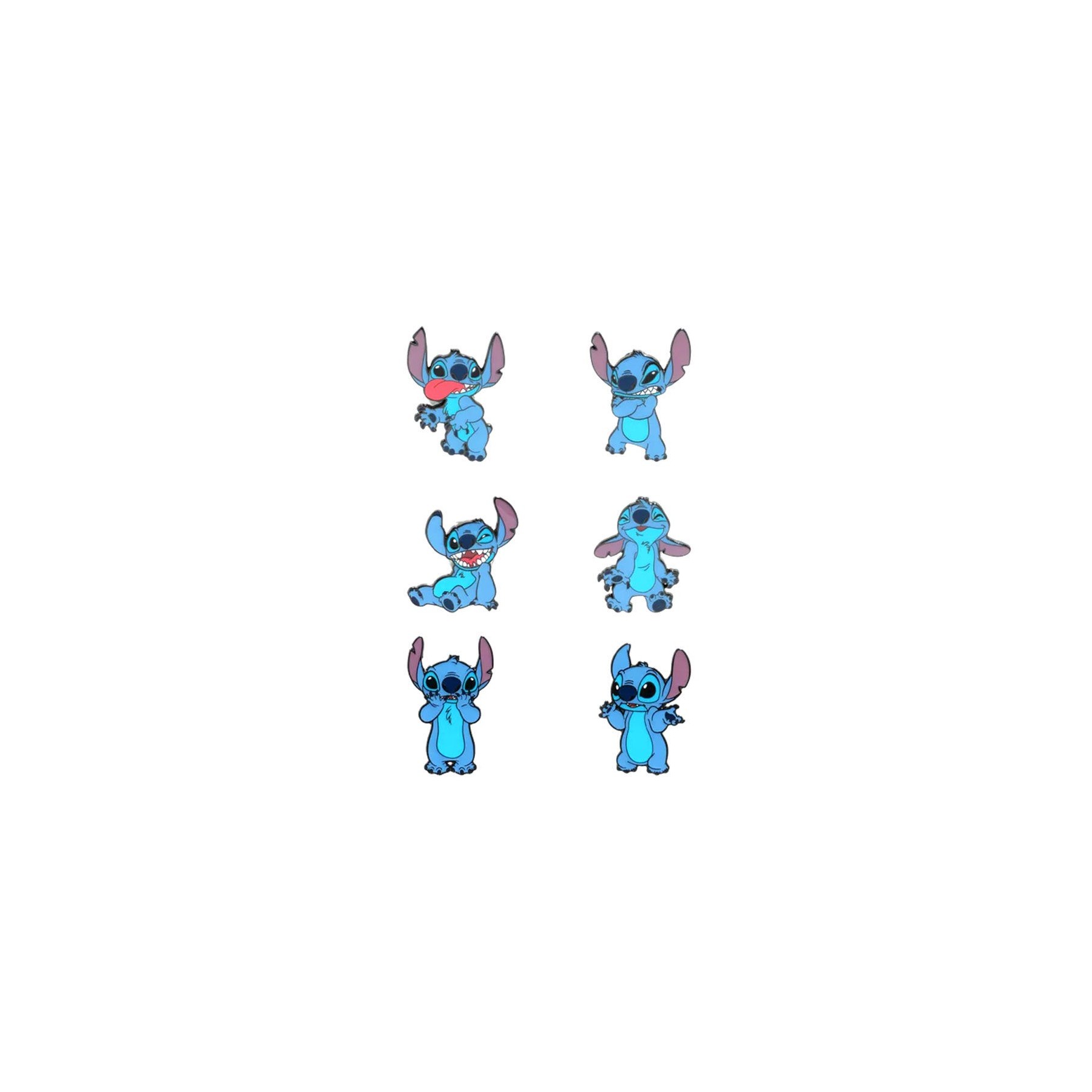 Blind Box Enamel Pin Disney Stitch Surtido 12 Unidades