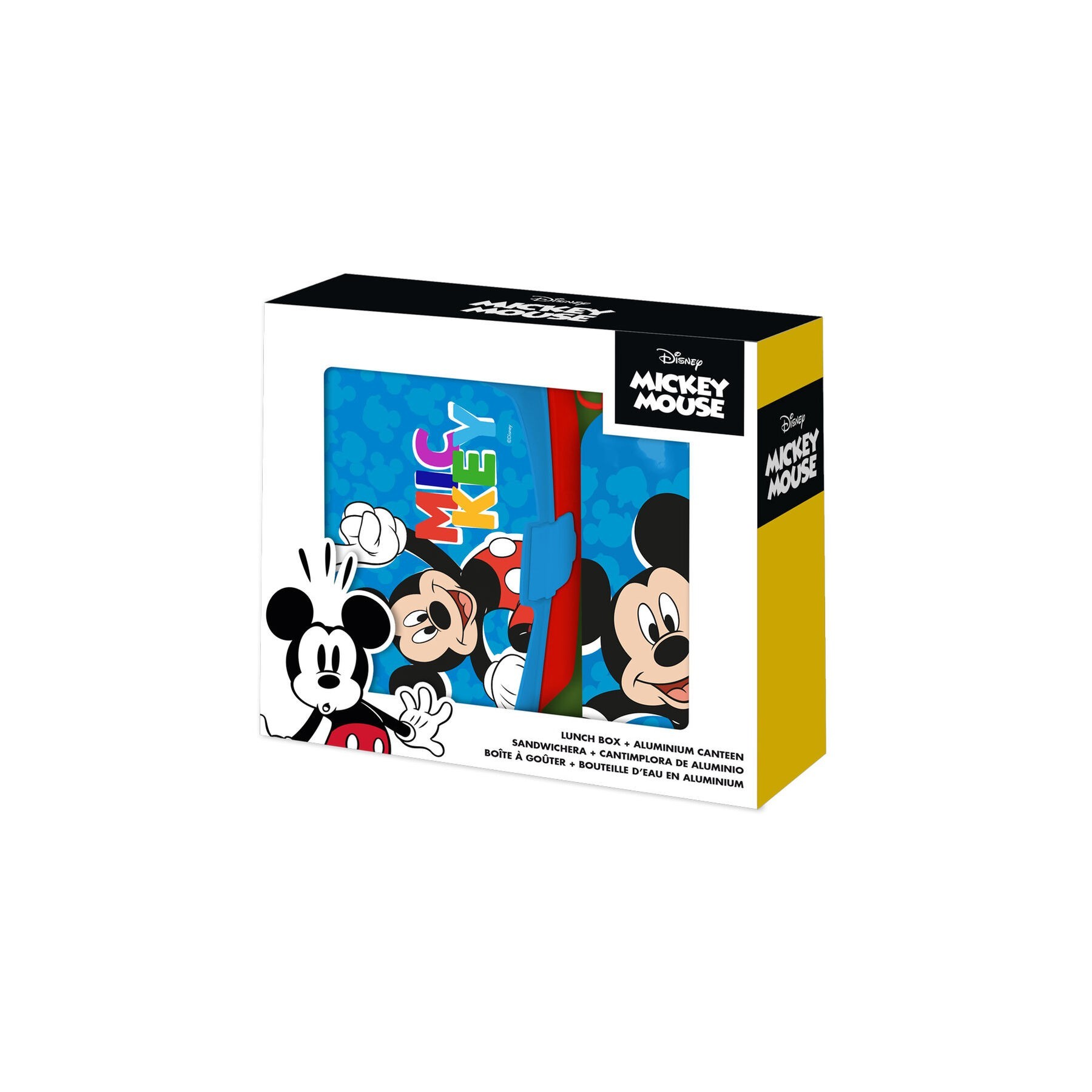Set Cantimplora + Sandwichera Mickey Disney