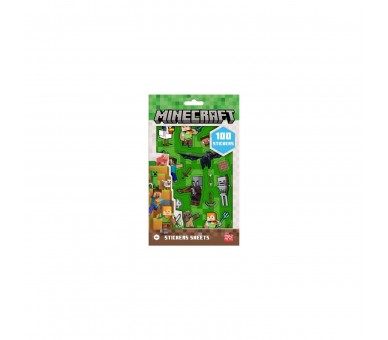 Set Pegatinas Minecraft 24 Unidades