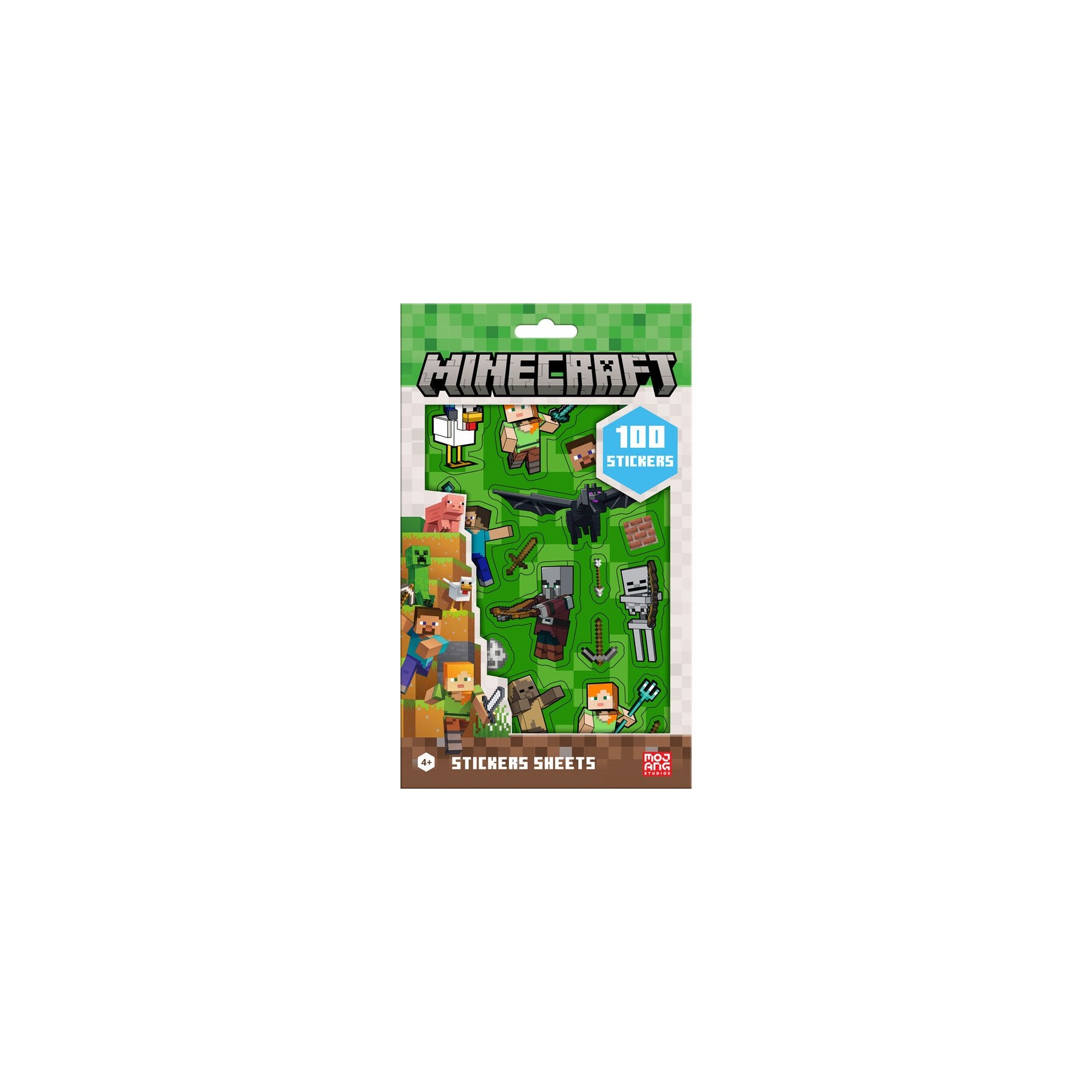 Set Pegatinas Minecraft 24 Unidades