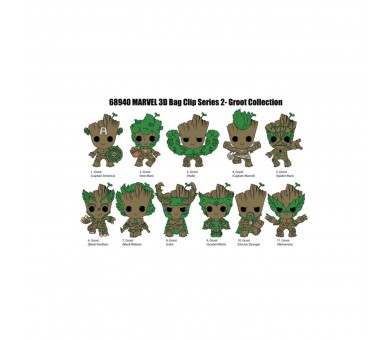 Pinza Groot 3D Foam Bag Clip S. 2