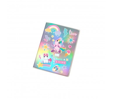 Set Papeleria Cuaderno + Pegatinas Sweet Dreams 6 Unidades