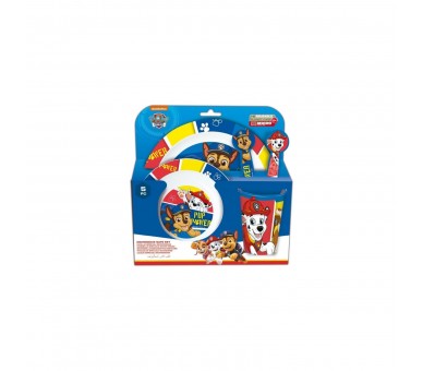 Set Micro Kids 5 Piezas Patrulla Canina Pup Power En Estuche