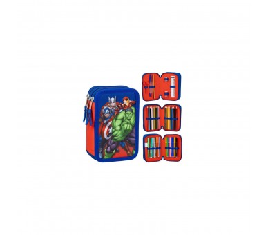 Plumier Los Vengadores Marvel Triple