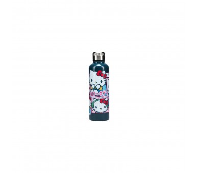 Botella Metálica Hello Kitty 500 Ml