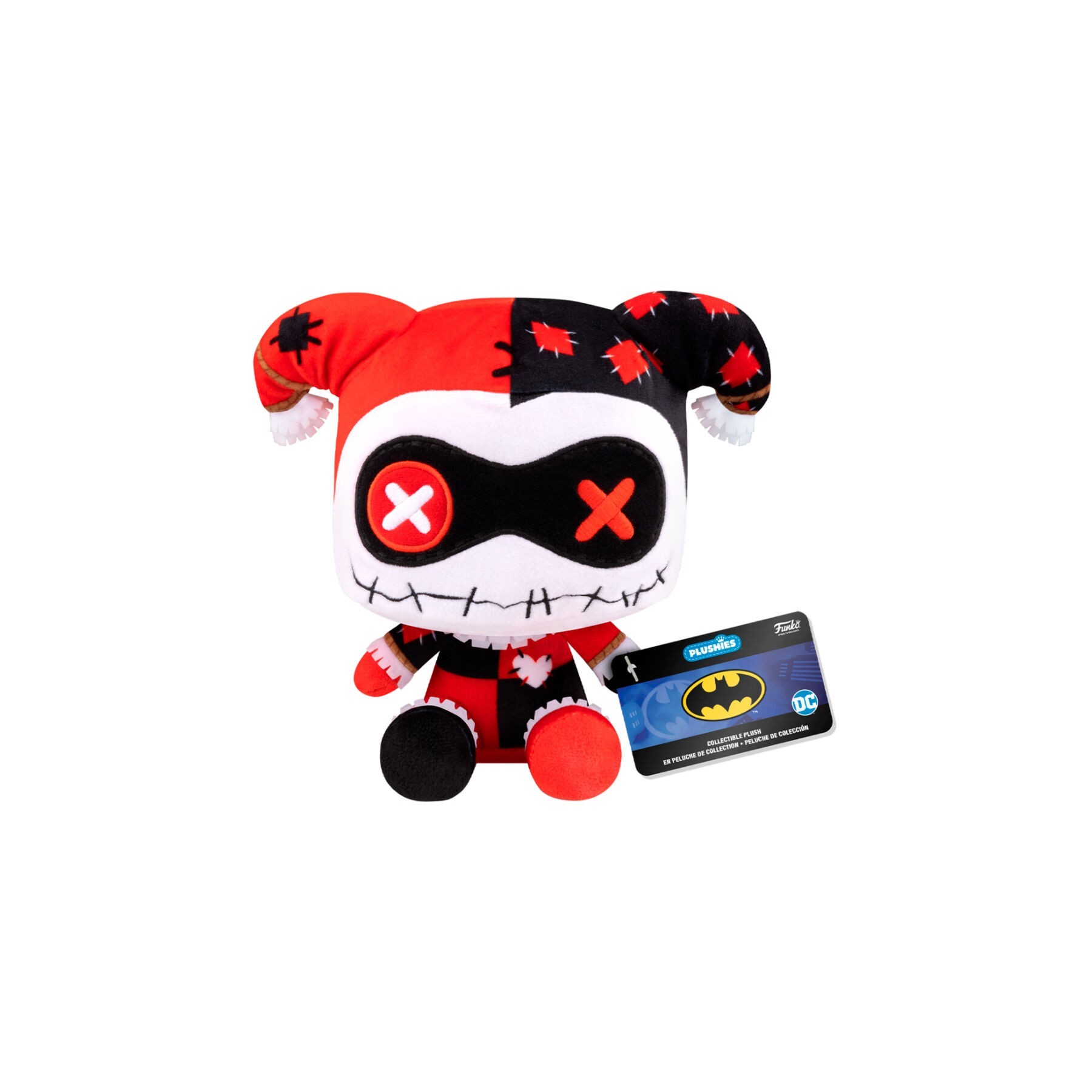 Peluche Harley Quinn Patchwork Dc Comics 17,5Cm