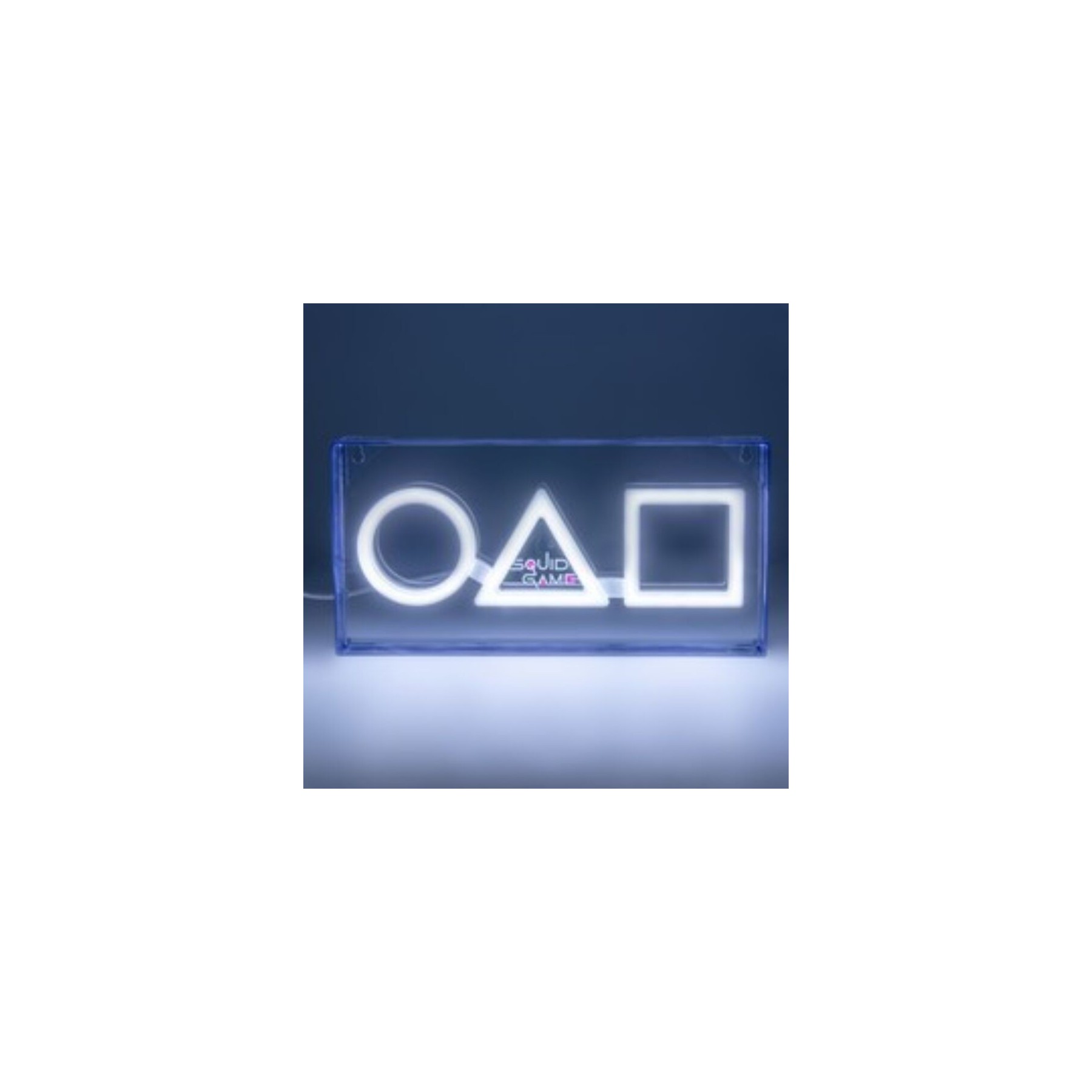 Lámpara Led Estilo Neón El Juego Del Calamar 15 X 30 Cm