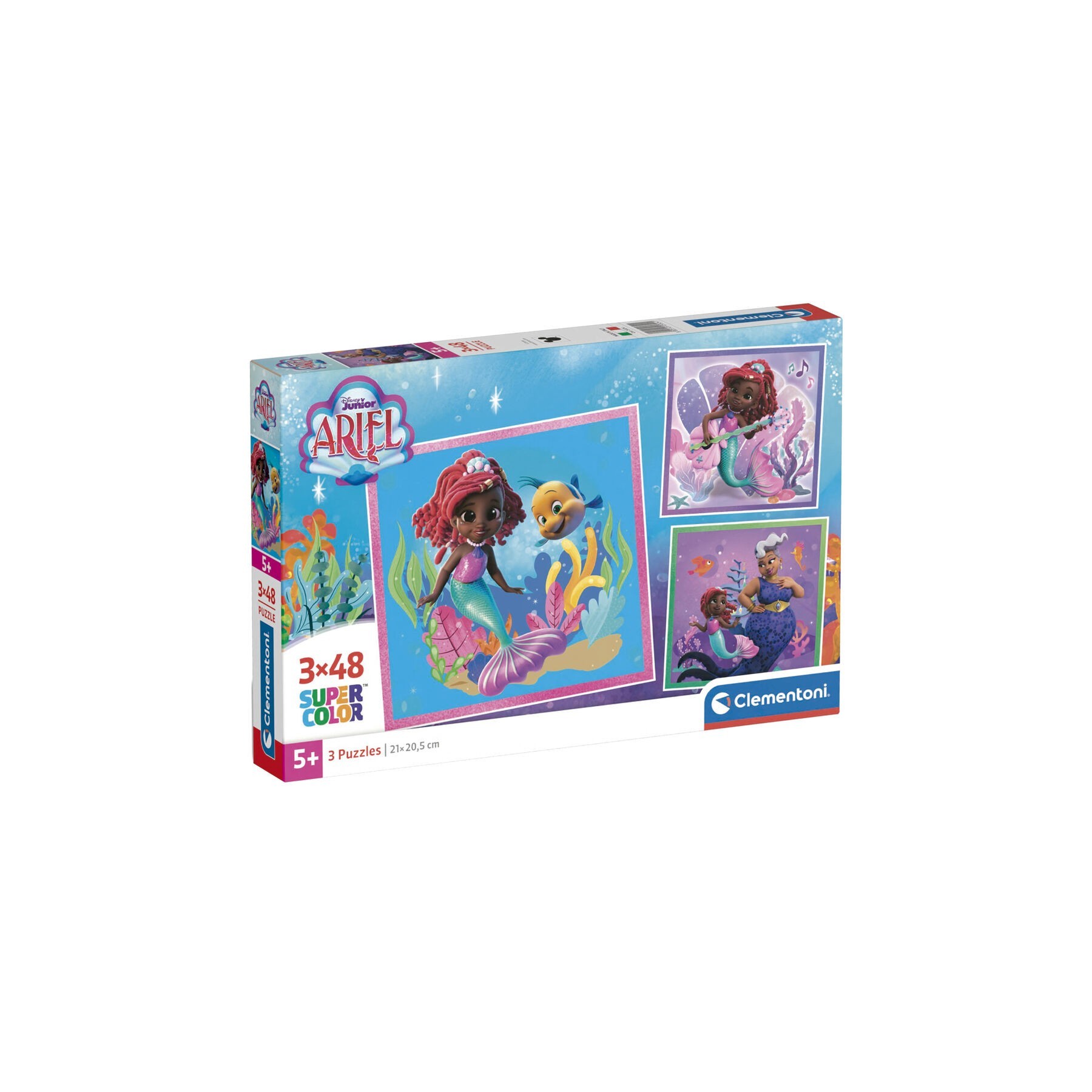 Puzzle Ariel Disney 3X48Pzs