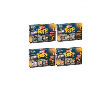 Blister 4 Figuras Bitty Pop El Señor De Los Anillos Surtido