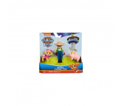Blister 2 Figuras Skye Hero Pup Patrulla Canina Paw Patrol