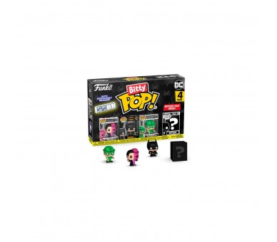 Blister 4 Figuras Bitty Pop Dc Comics Batman 85Th Anniversar