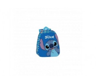 Mochila 3D Stitch Disney 33Cm