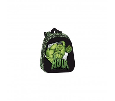 Mochila 3D Hulk Marvel 33Cm