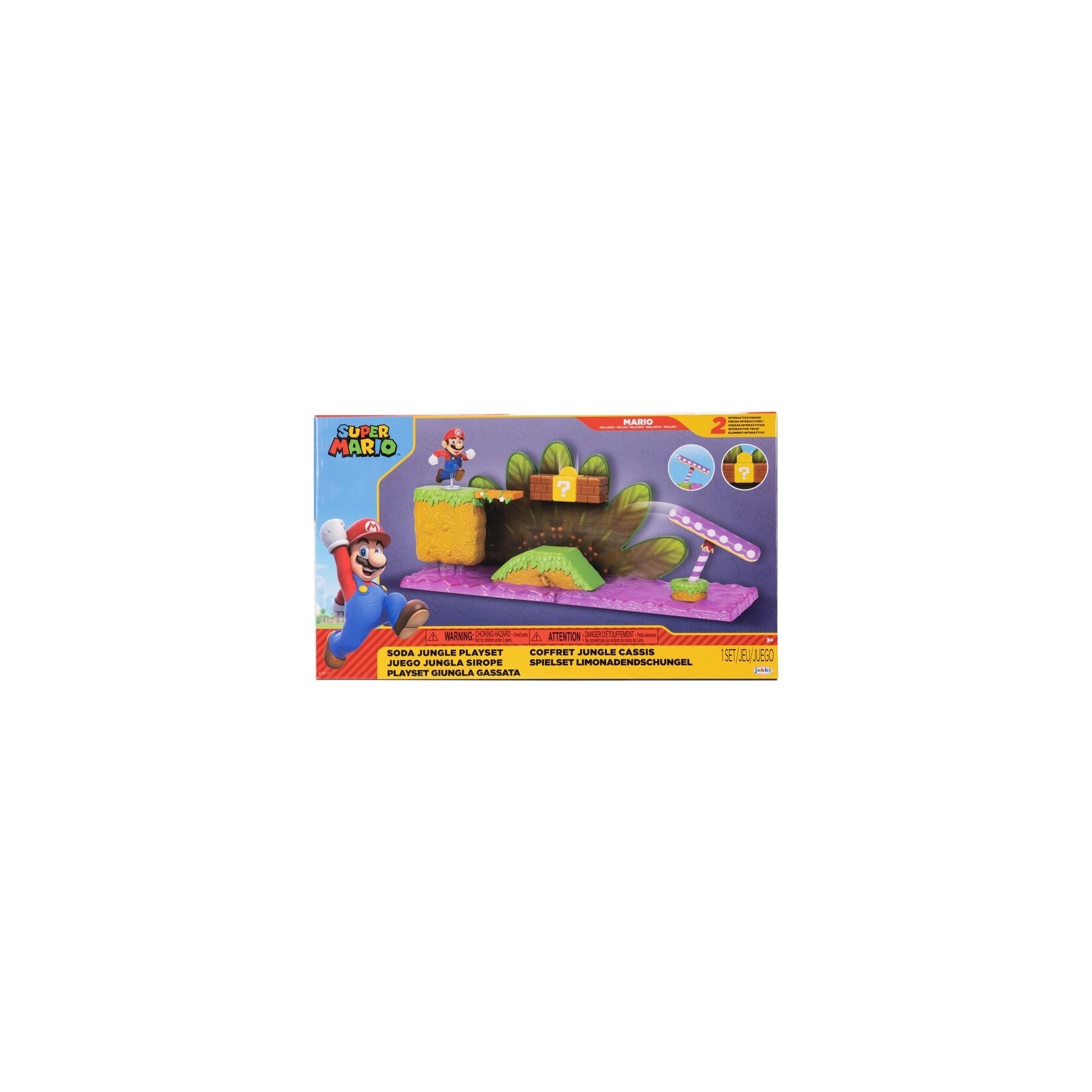 Playset Soda Jungle Super Mario Bros