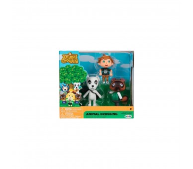 Blister 3 Figuras Animal Crossing 6Cm