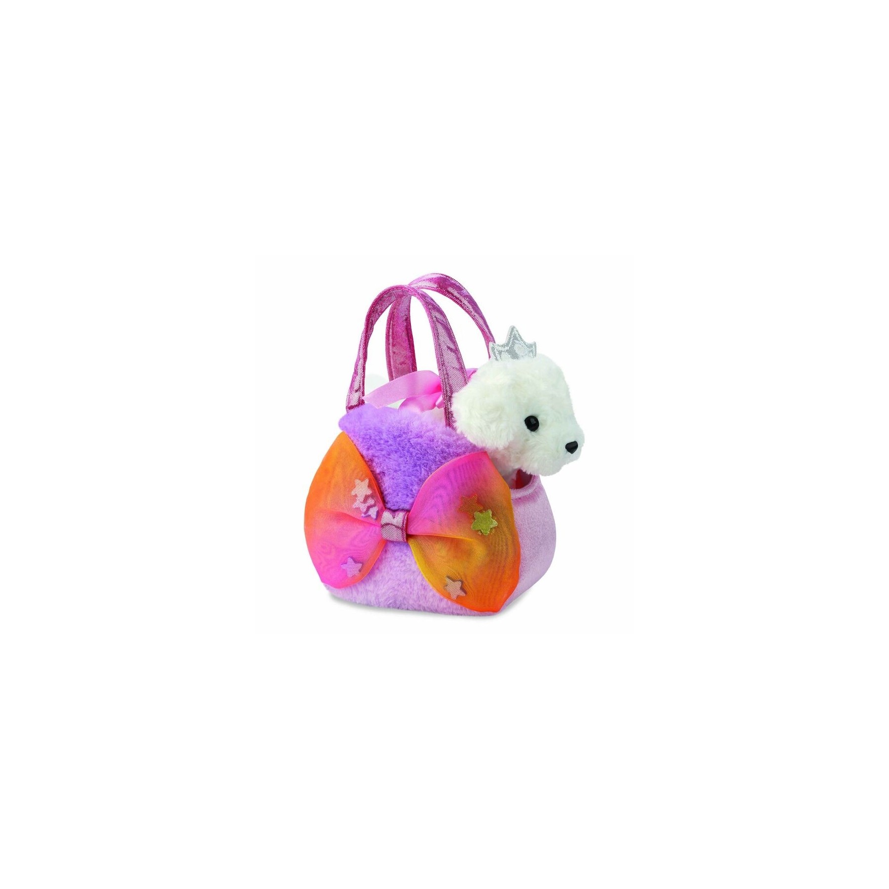 Peluche Bolso Perro Princesa Fancy Pals 21Cm