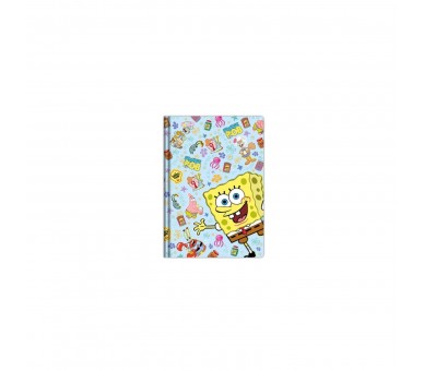 Cuaderno Premium Tapa Dura Bob Esponja A5 (120 Páginas)