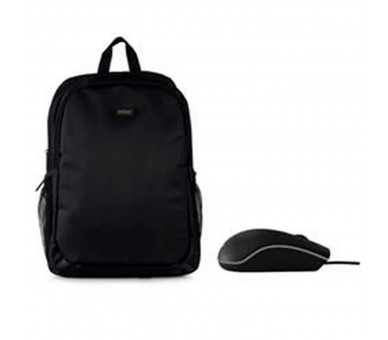 Nilox Nxbkm010 Black / Mochila Para Portátil 15.6" + Ratón U