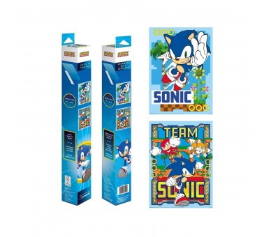 Sonic The Hedgehog  - Póster En Caja