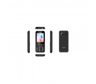 Teléfono Qubo X-240Bk 2,4 Negro