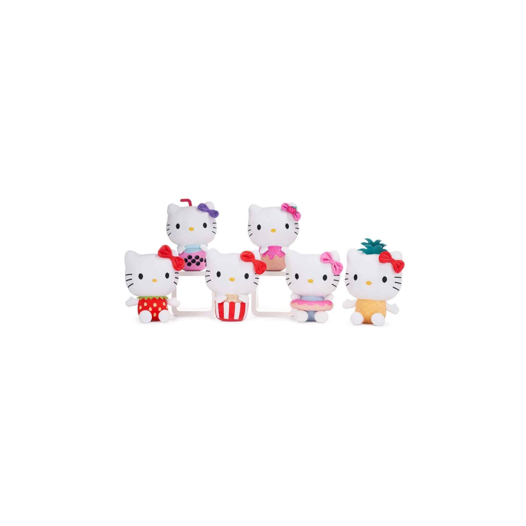 Peluche Hello Kitty Treats Surtido 25Cm 6 Unidades